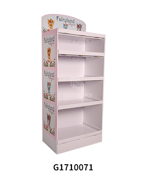 Cardboard Corrugated FSDU with Shelf for Plush Toy
