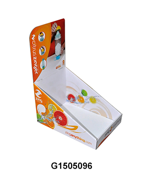 Corrugated Carton Water Bottle CDU Retail Display Box