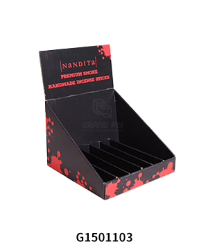 Corrugated Counter Display Box for Incense