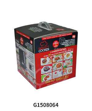 Corrugated Custom Shipping Handle Boxes for Pressure Cooker