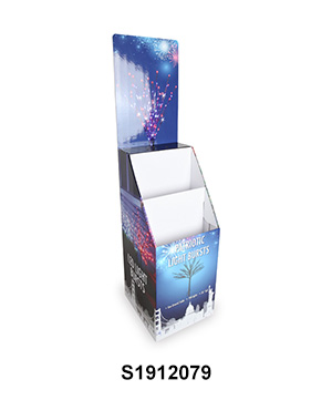 POS Floor Display Bins for Christmas Led Light Bursts