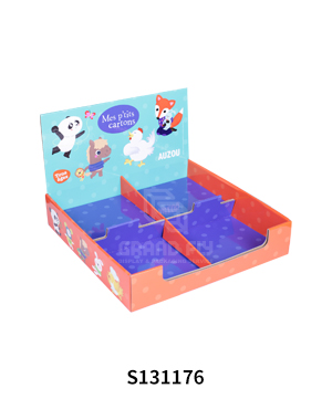 Cradobard Counter Display Boxes for Children’s Book