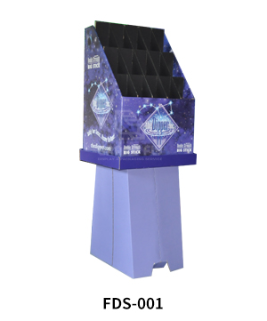 Custom Cardboard Floor Display Stand for Incense