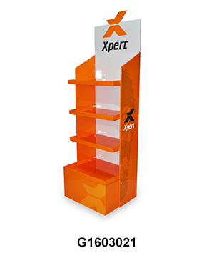Custom Cardboard Free Standing Display for Shoe