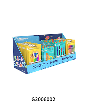 Custom Cardboard Stationery Countertop Displays for Pen