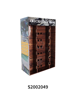 Custom Corrugated Sidekick Displays for Sunglasse