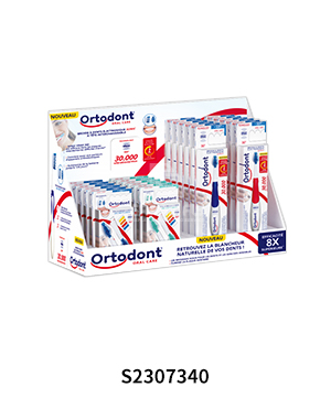 Custom Design Cardboard Countertop Display Box for Toothbrush
