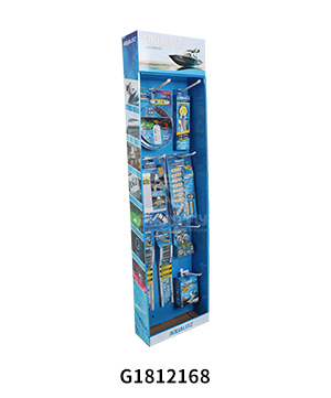 Custom Printed Corrugated Power Wing Sidekick Displays