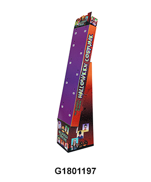 Halloween Holiday Corrugated FSDU Floor Shipper Display