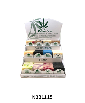 PVC Foam Board Acrylic CBD Counter Display with Cells