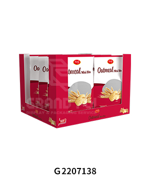 Stackable Cardboard Corrugated PDQ Trays For Snacks’ Fulfillment
